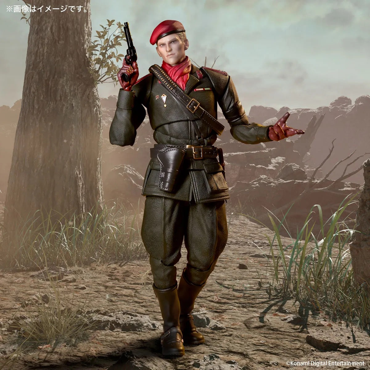 Metal Gear Solid Delta Amazing Yamaguchi Revoltech Ocelot Action Figure