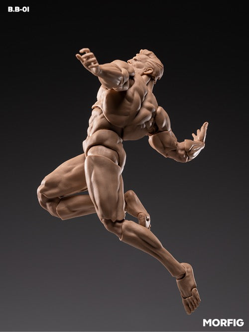 Inart MORFIG Action Figure 1/12 Blank Male Body Skintone