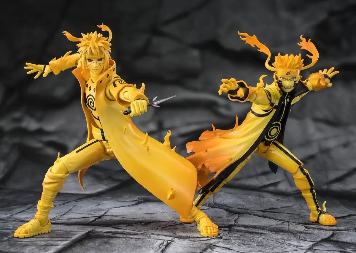 Naruto SH Figuarts Action Figure Minato Namikaze (Kurama Link Mode) - Bond of Light That Shatters Darkness