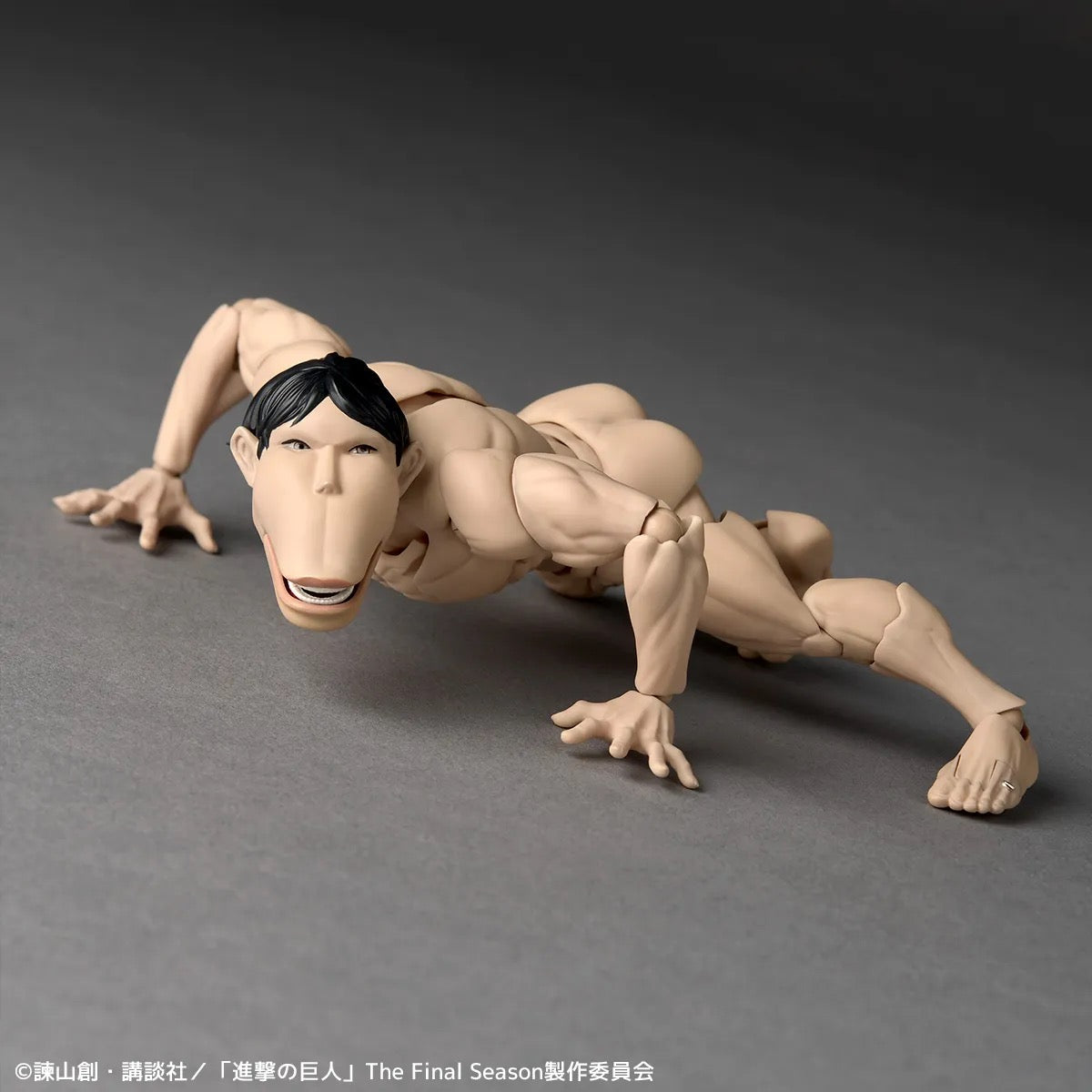 Attack on Titan Amazing Yamaguchi Revoltech Cart Titan Action Figure