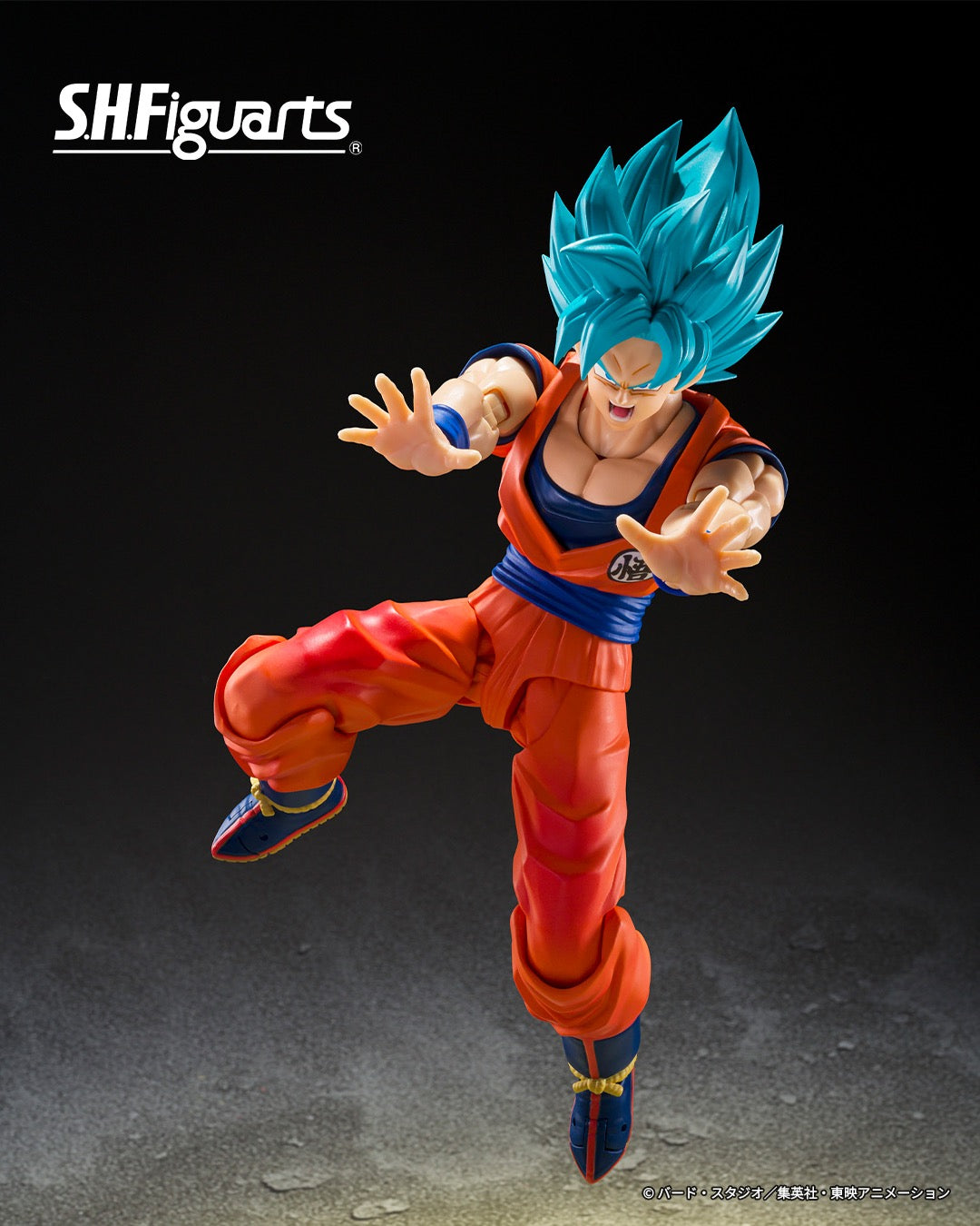*PRE ORDER* DRAGONBALL SUPER SH FIGUARTS SUPER SAIYAN GOD SUPER SAIYAN SON GOKU - BLUE POWER TRANSCENDING LIMITS (ETA SEPTEMBER)