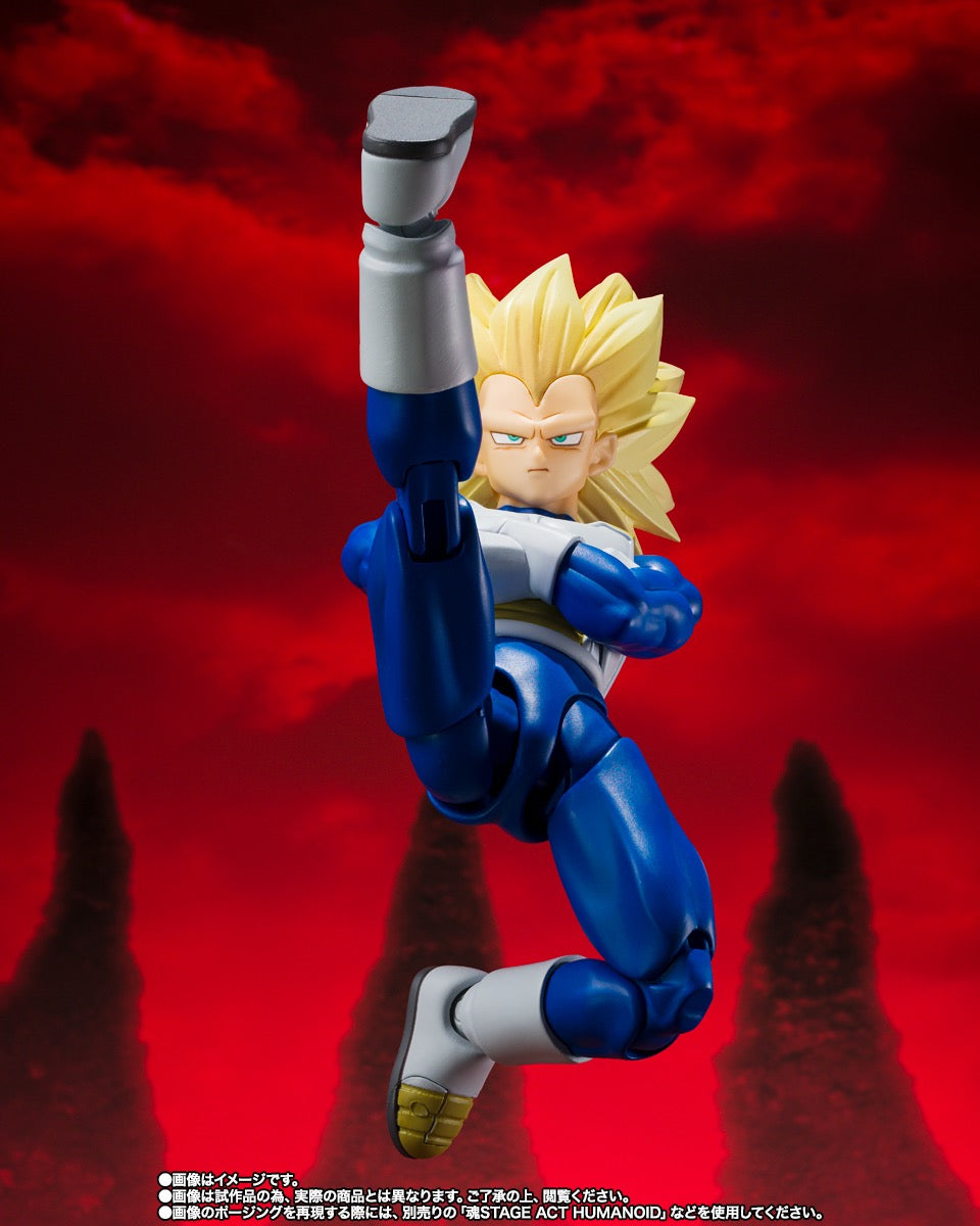 DRAGONBALL DAIMA SH FIGUARTS SUPER SAIYAN 3 VEGETA ACTION FIGURE