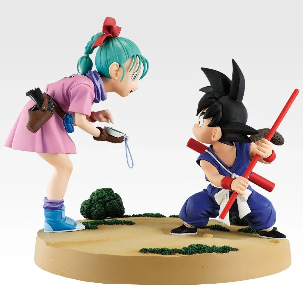 ICHIBANSHO FIGURE SON GOKU & BULMA (FANTASTIC ADVENTURE 3)