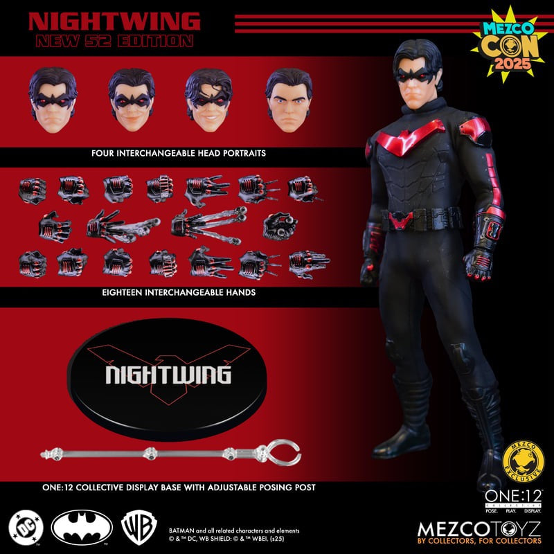 *PRE ORDER* MEZCO ONE:12 COLLECTIVE NIGHTWING NEW 52 EDITION SDCC EXCLUSIVE (ETA NOVEMBER)