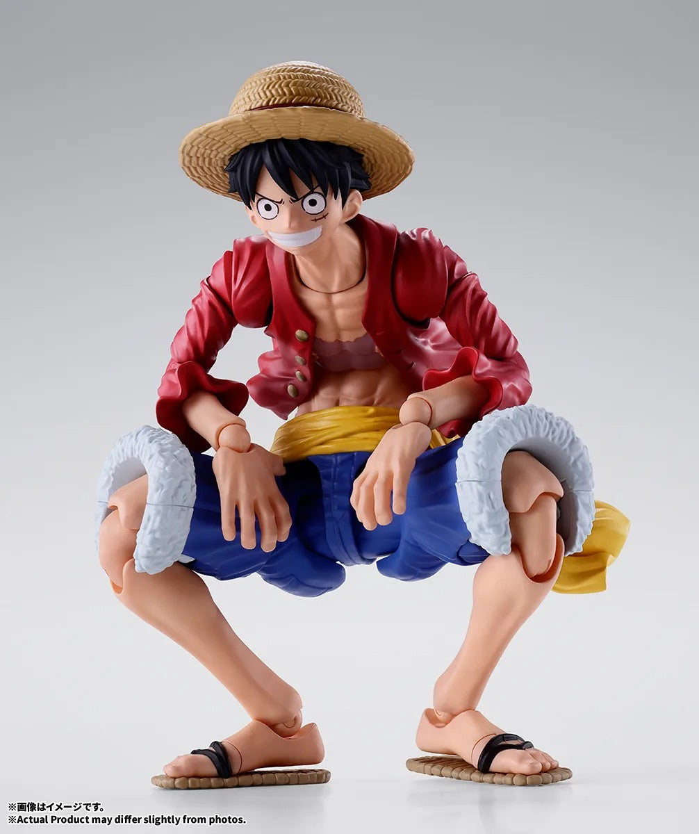 One Piece SH Figuarts Action Figure MONKEY.D.LUFFY - New World