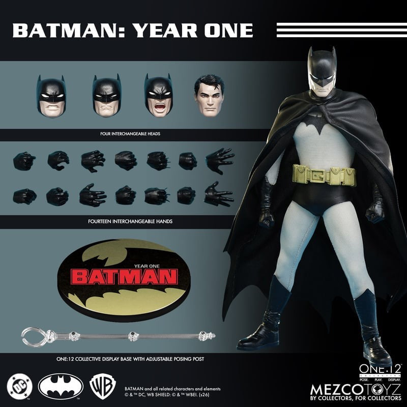 *PRE ORDER* MEZCO ONE:12 COLLECTIVE Batman: Year One (ETA OCTOBER)
