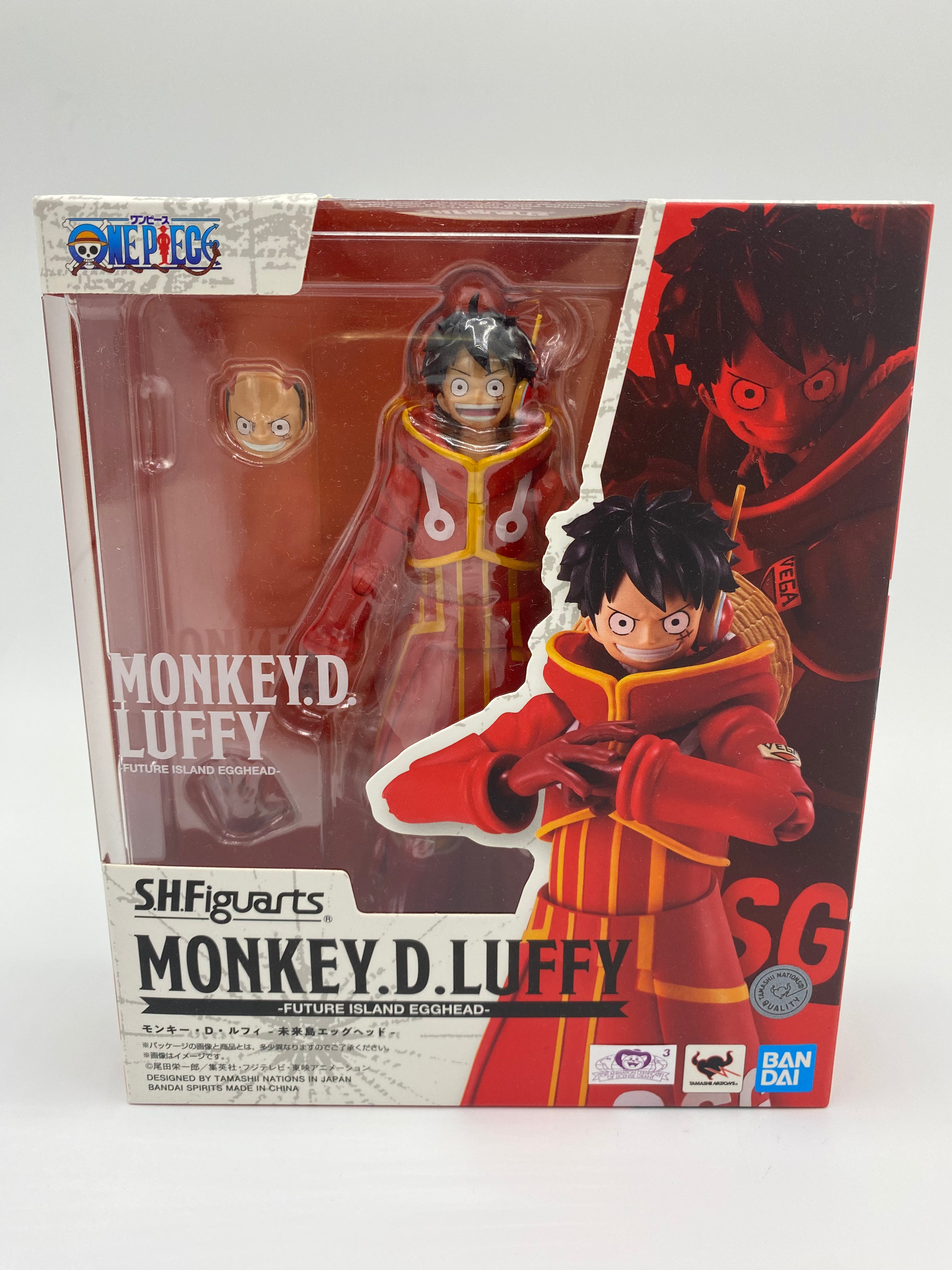 One Piece SH Figuarts Action Figure Luffy - FUTURE ISLAND EGGHEAD