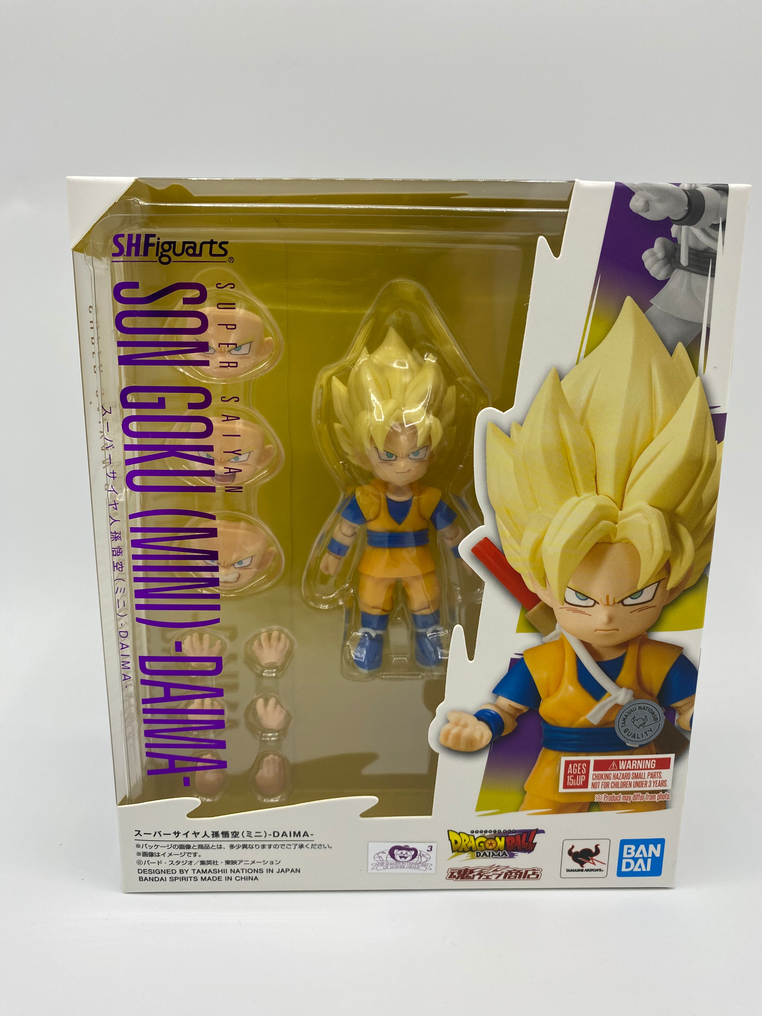 DRAGONBALL DAIMA SH FIGUARTS MINI SUPER SAIYAN GOKU