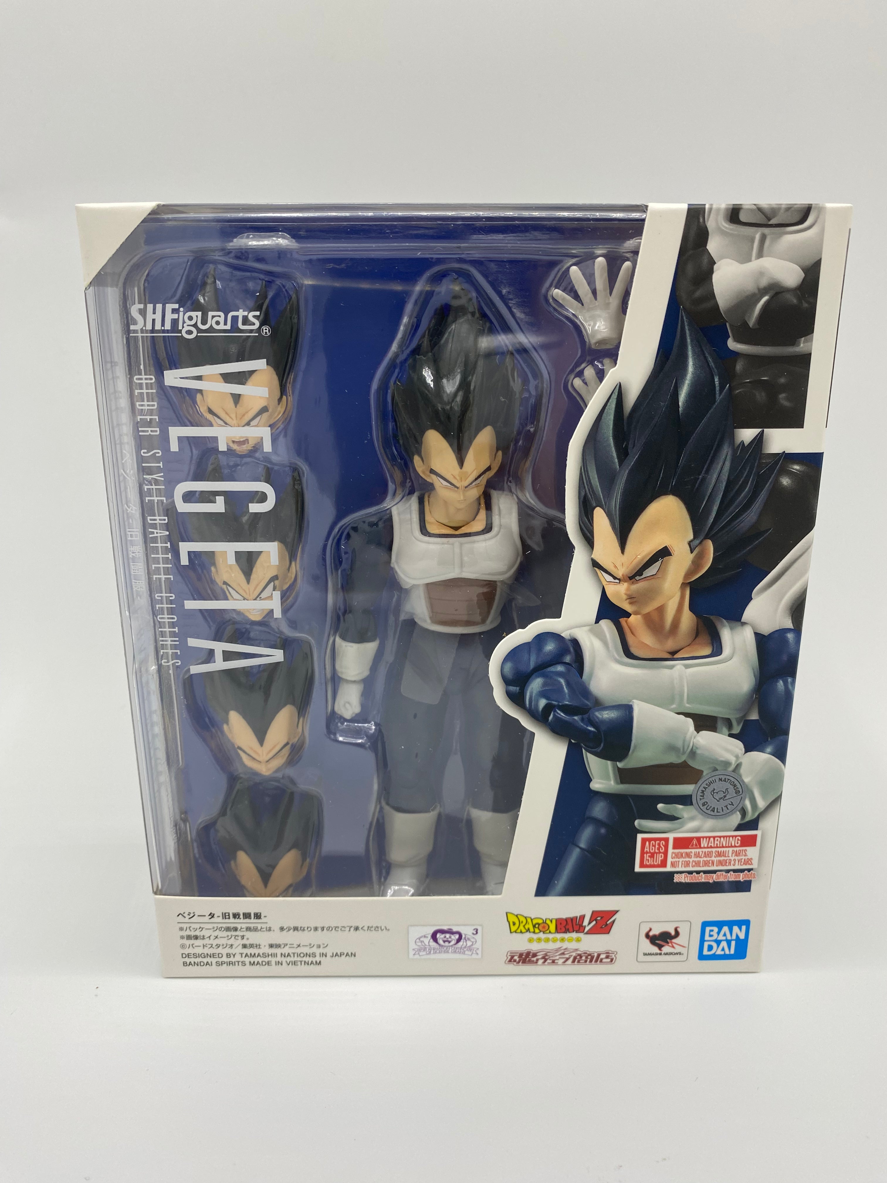 DRAGONBALL Z SH FIGUARTS VEGETA - Old Battle Suit VER.