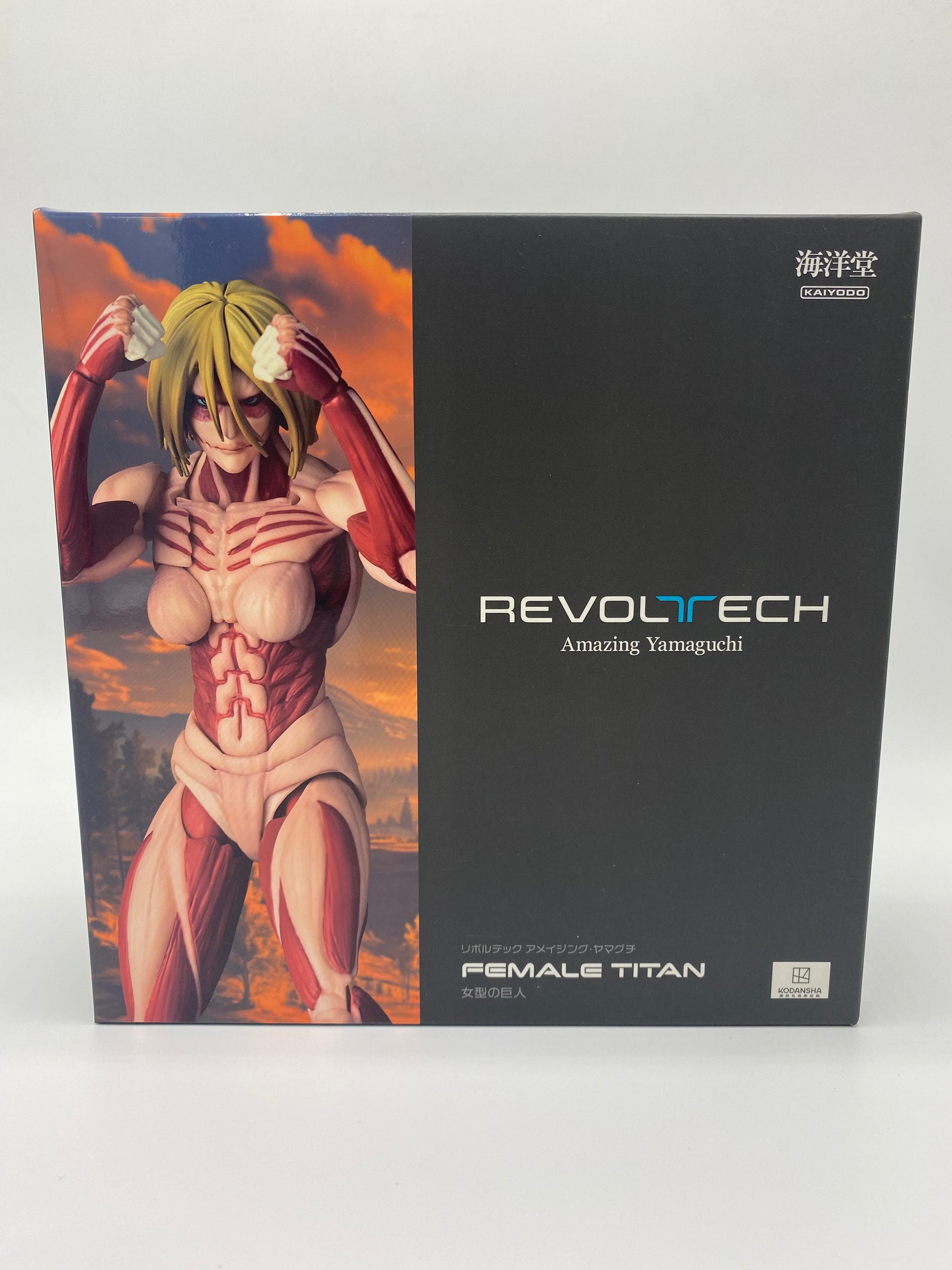 Attack on Titan Amazing Yamaguchi Revoltech NR068 Female Titan