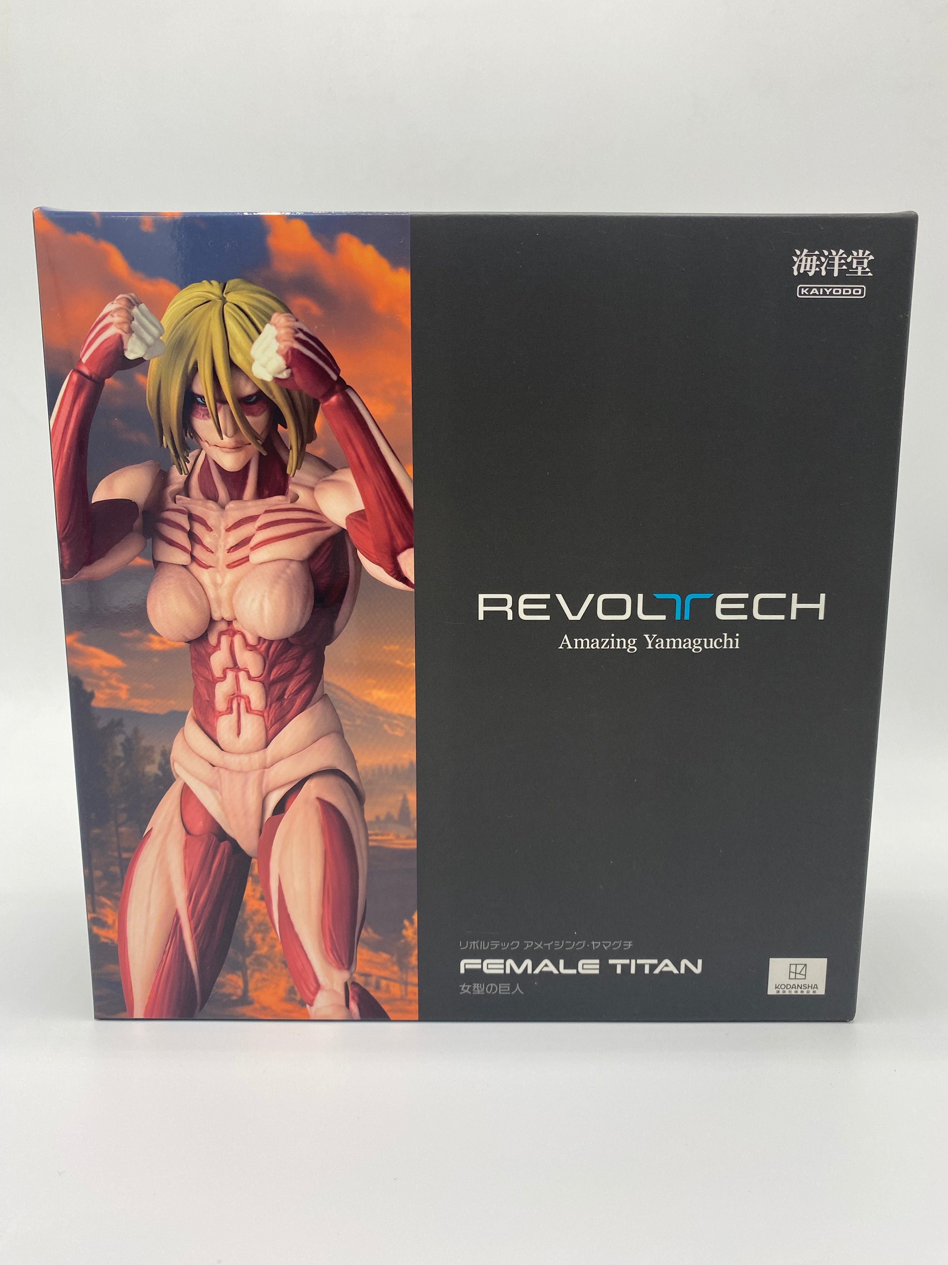 Attack on Titan Amazing Yamaguchi Revoltech NR068 Female Titan - Annie Leonhart Action Figure