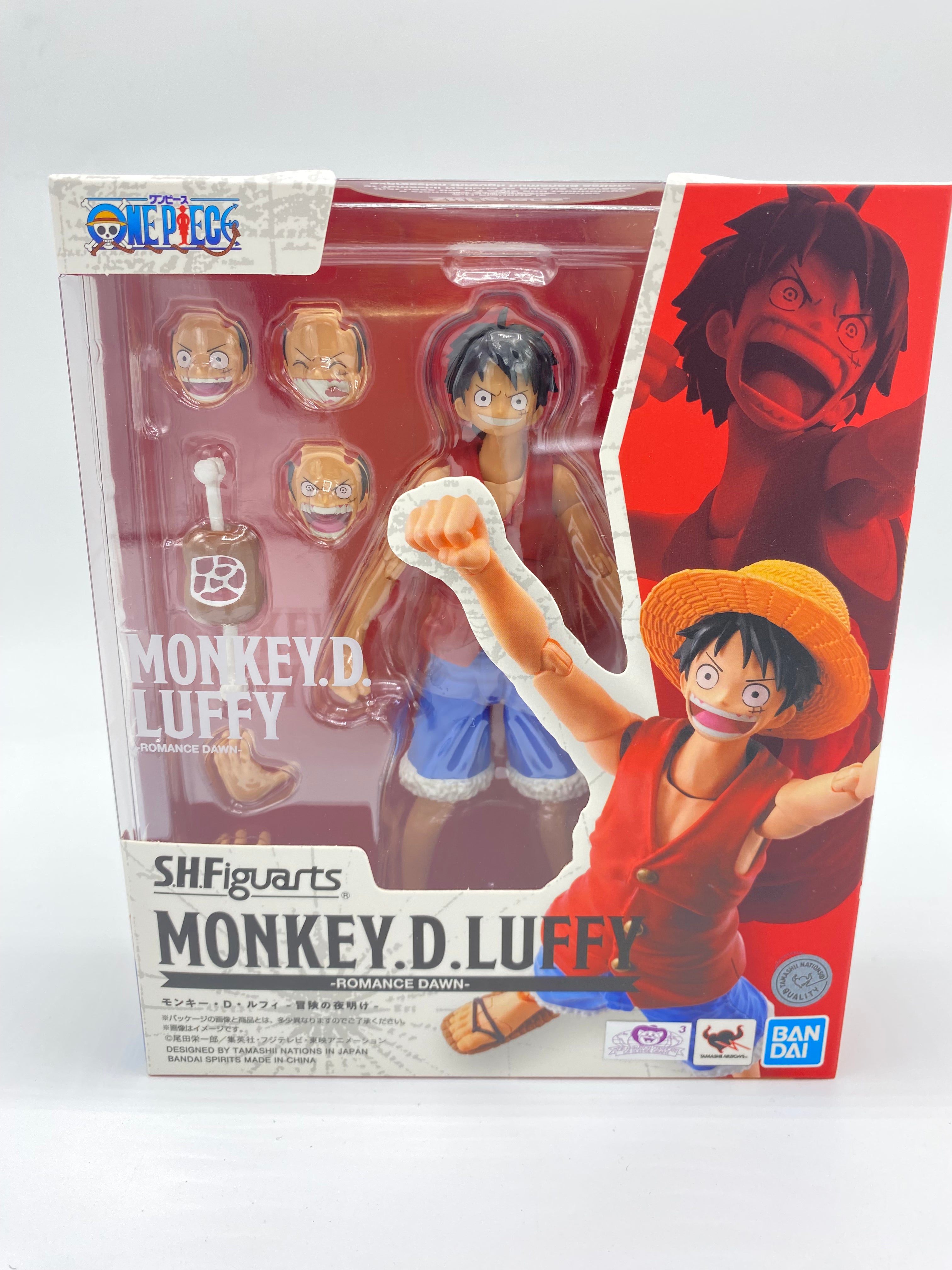 One Piece SH Figuarts Action Figure Luffy - Romance Dawn