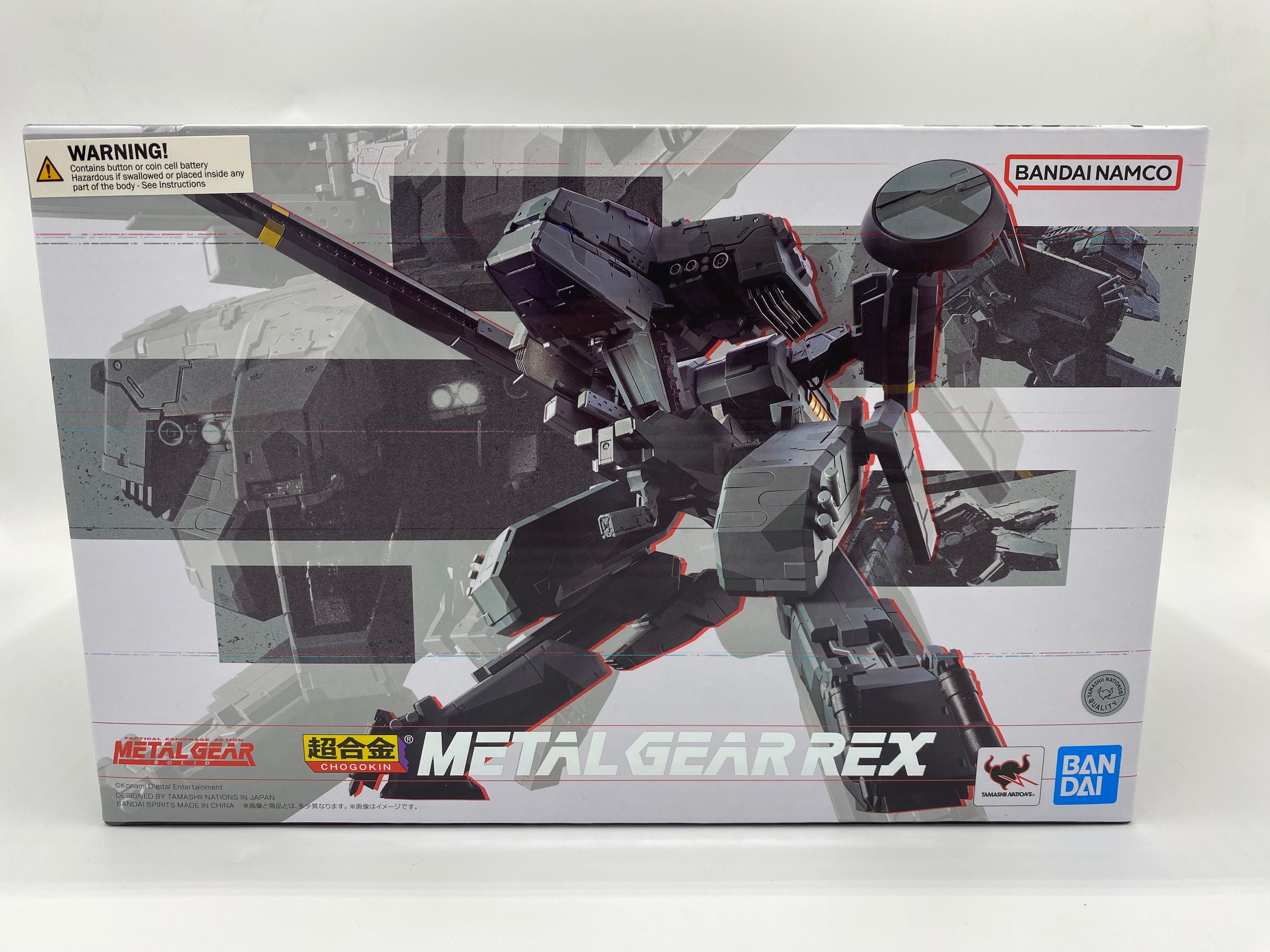 Metal Gear Solid Chogokin Action Figure Metal Gear Rex