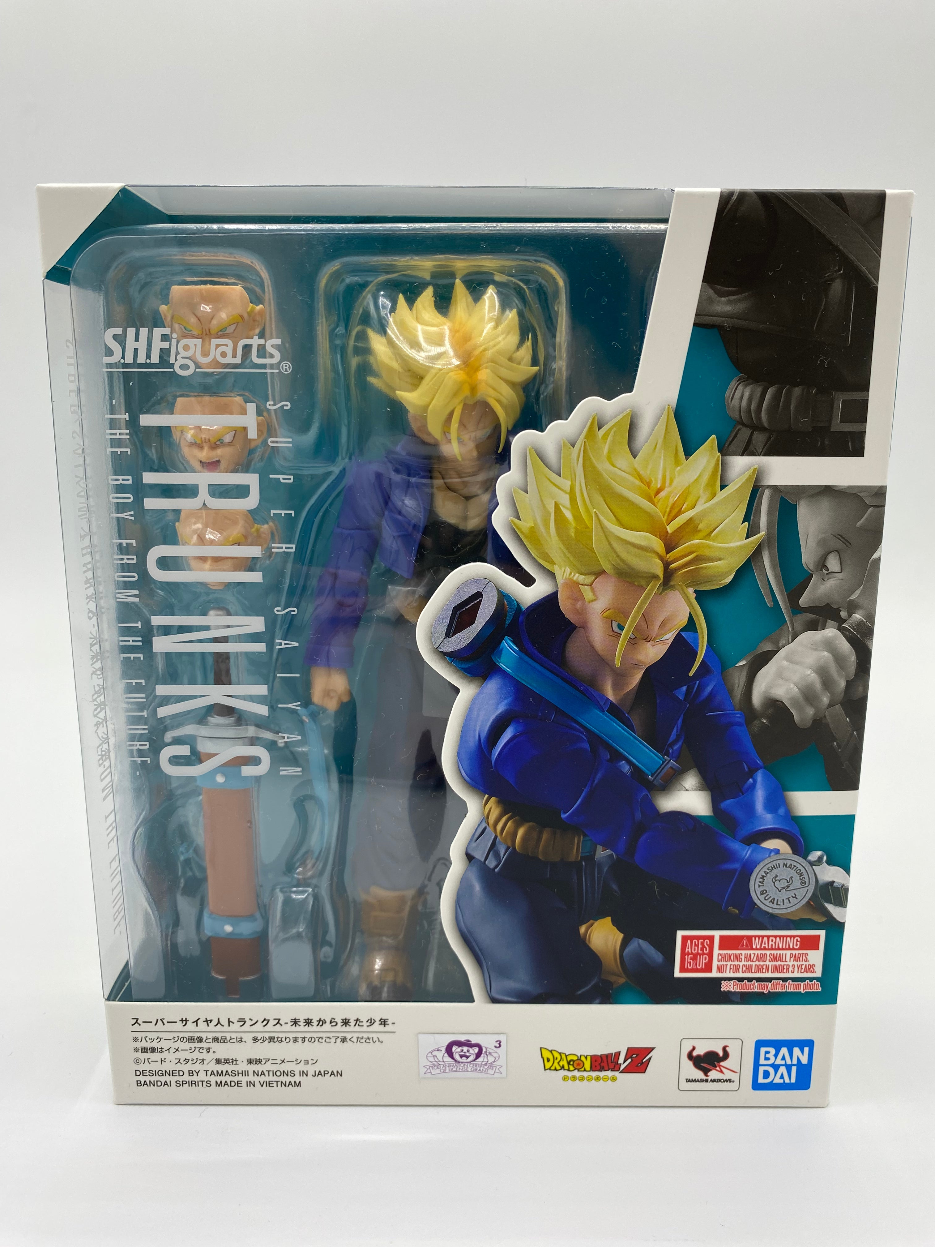 DRAGONBALL Z SH FIGUARTS SUPER SAIYAN FUTURE TRUNKS 2022 Ver. RE-ISSUE
