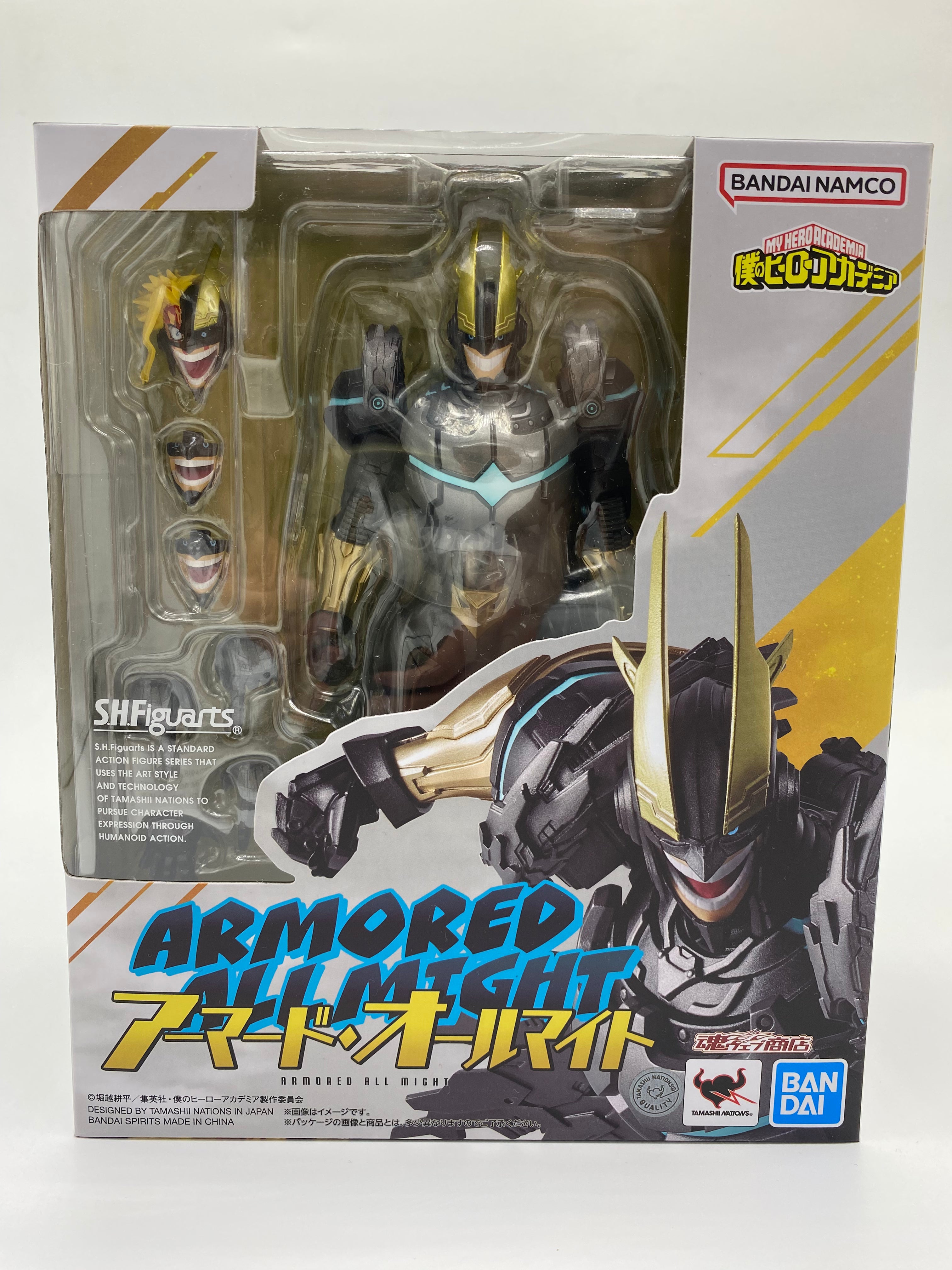 My Hero Academia SH FIGUARTS ARMORED ALL MIGHT Action Figure