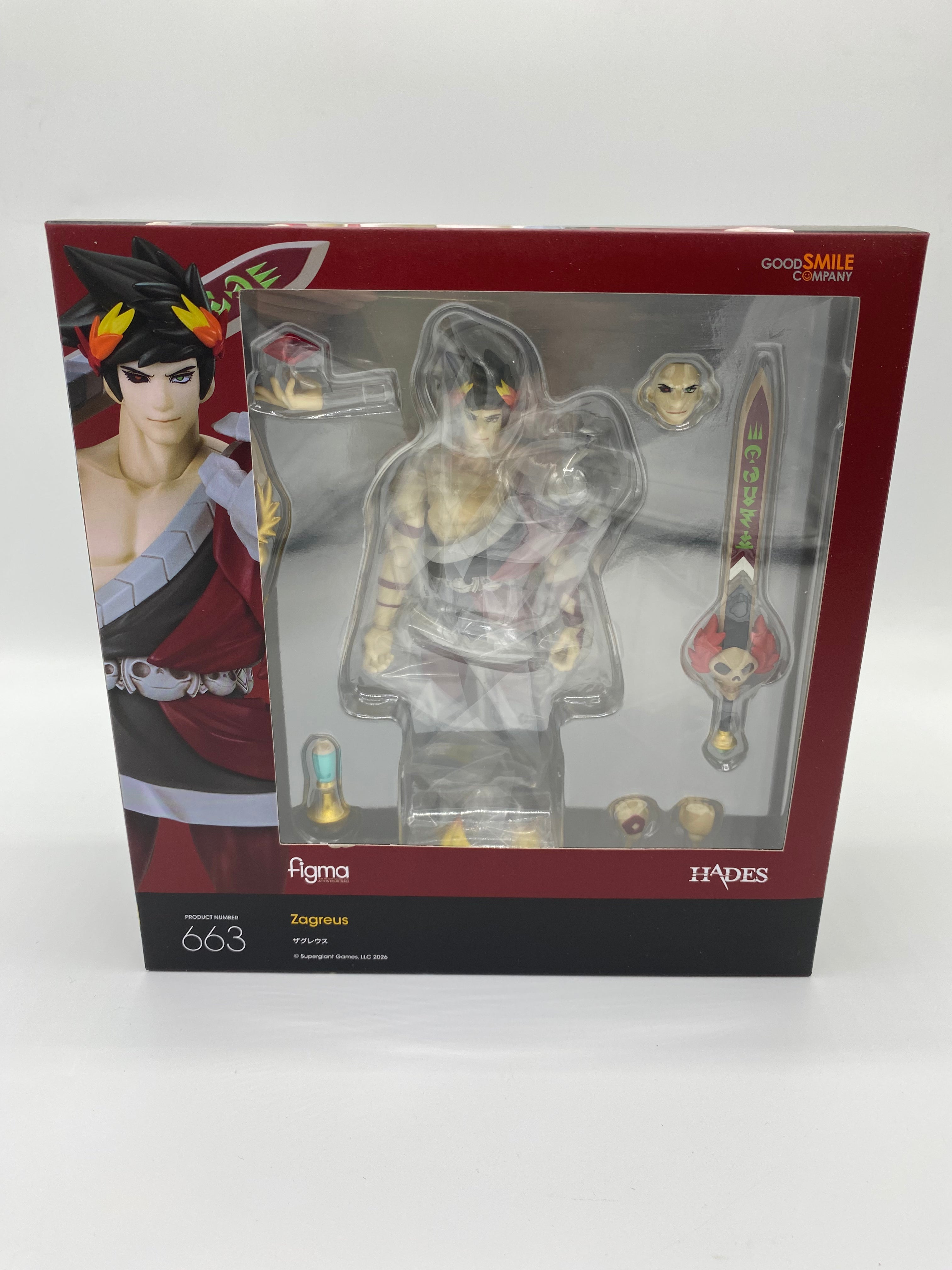 Hades Figma Action Figure Zagreus