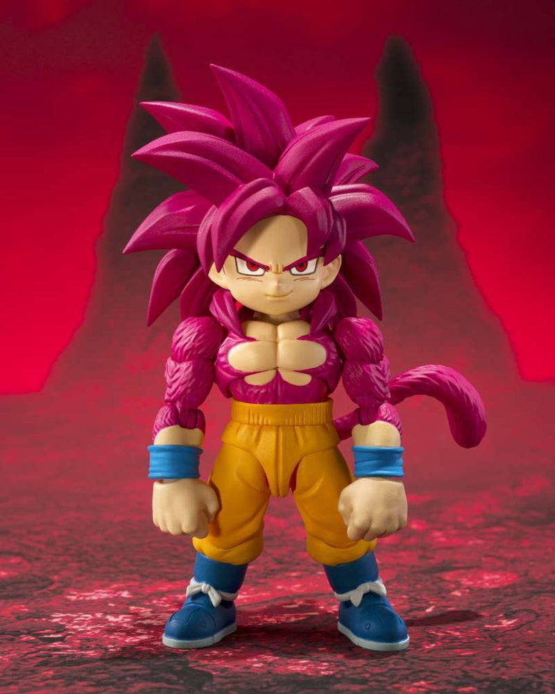 *PRE ORDER* DRAGONBALL DAIMA SH FIGUARTS MINI SUPER SAIYAN 4 GOKU (ETA JANUARY)