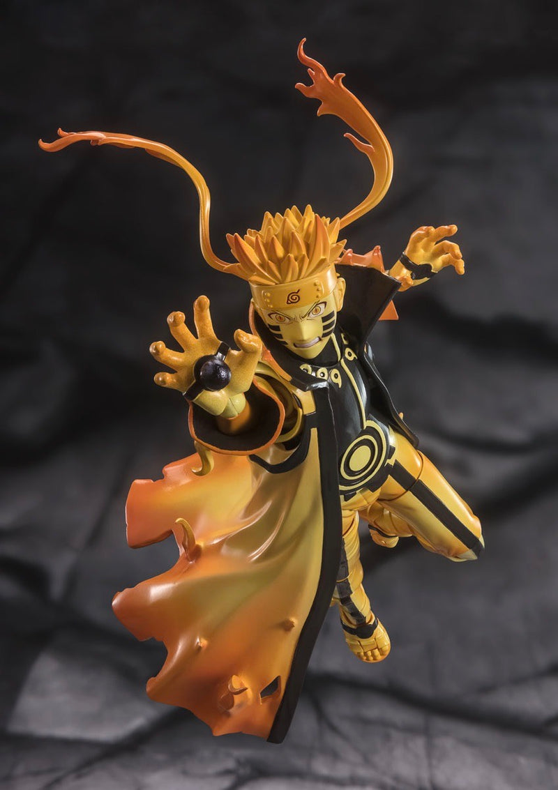 Naruto Shippuden SH Figuarts Action Figure Naruto Uzumaki [Kurama Link Mode]- Courageous Strength That Binds (COMING SOON)