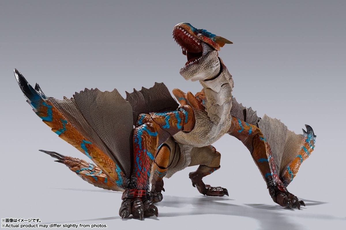 Monster Hunter Rise SH MonsterArts Action Figure Tigrex
