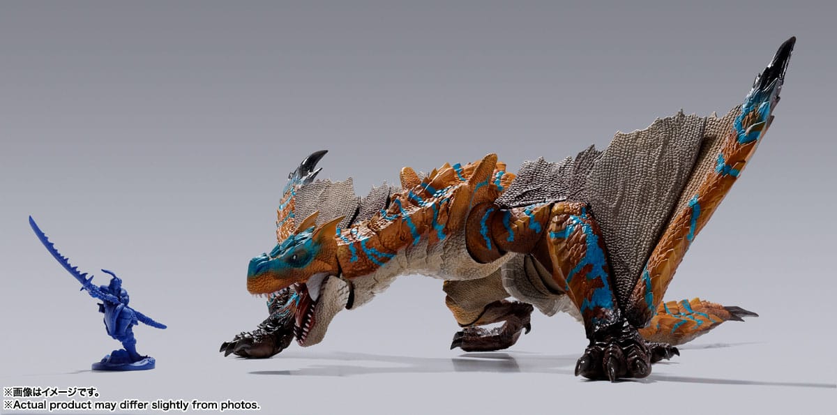 Monster Hunter Rise SH MonsterArts Action Figure Tigrex