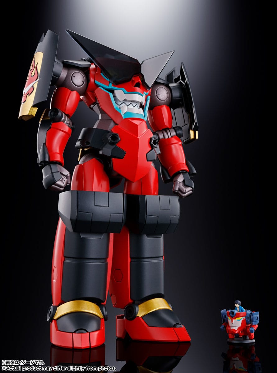 Tengen Toppa Gurren Lagann Soul of Chogokin Diecast Action Figure GX-107 Gurren Lagann & Giga Drill Set