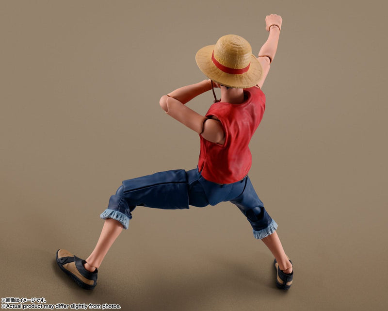 One Piece SH Figuarts Action Figure D. Luffy - Netflix