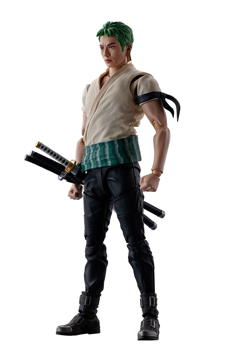 One Piece SH Figuarts Action Figure Roronoa Zoro - Netflix