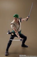 One Piece SH Figuarts Action Figure Roronoa Zoro - Netflix