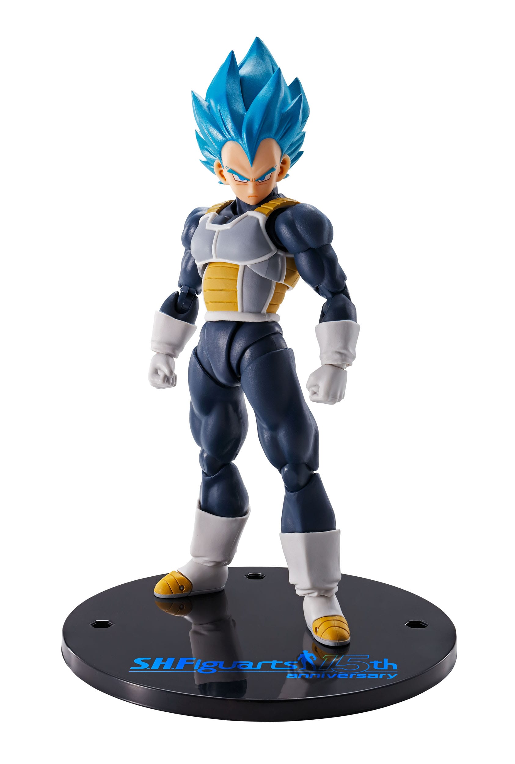 DRAGONBALL SUPER SH FIGUARTS Vegeta Super Saiyan Blue 15th Anniversary Version
