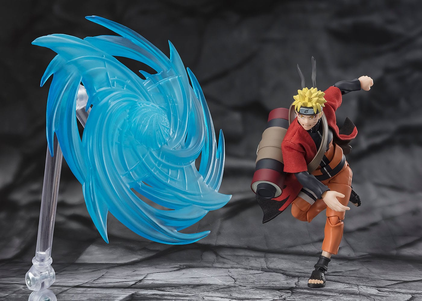 Naruto Shippuden SH Figuarts Action Figure Naruto Uzumaki (Sage Mode) - Savior of Konoha
