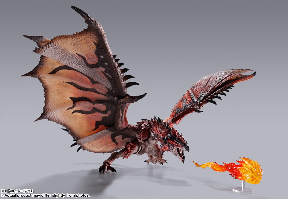 Monster Hunter SH MonsterArts Action Figure Rathlos 20th Anniversary Edition