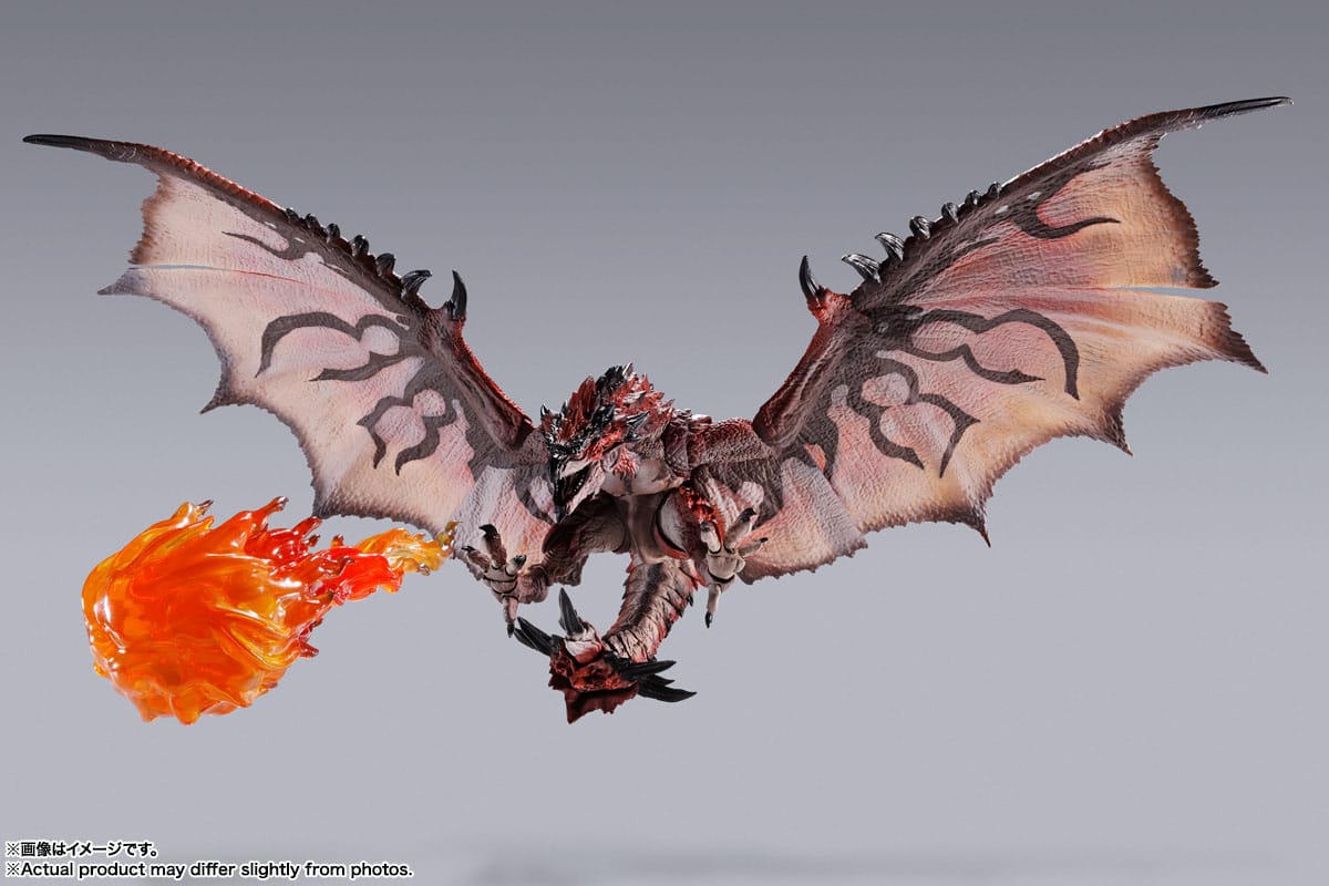 Monster Hunter SH MonsterArts Action Figure Rathlos 20th Anniversary Edition