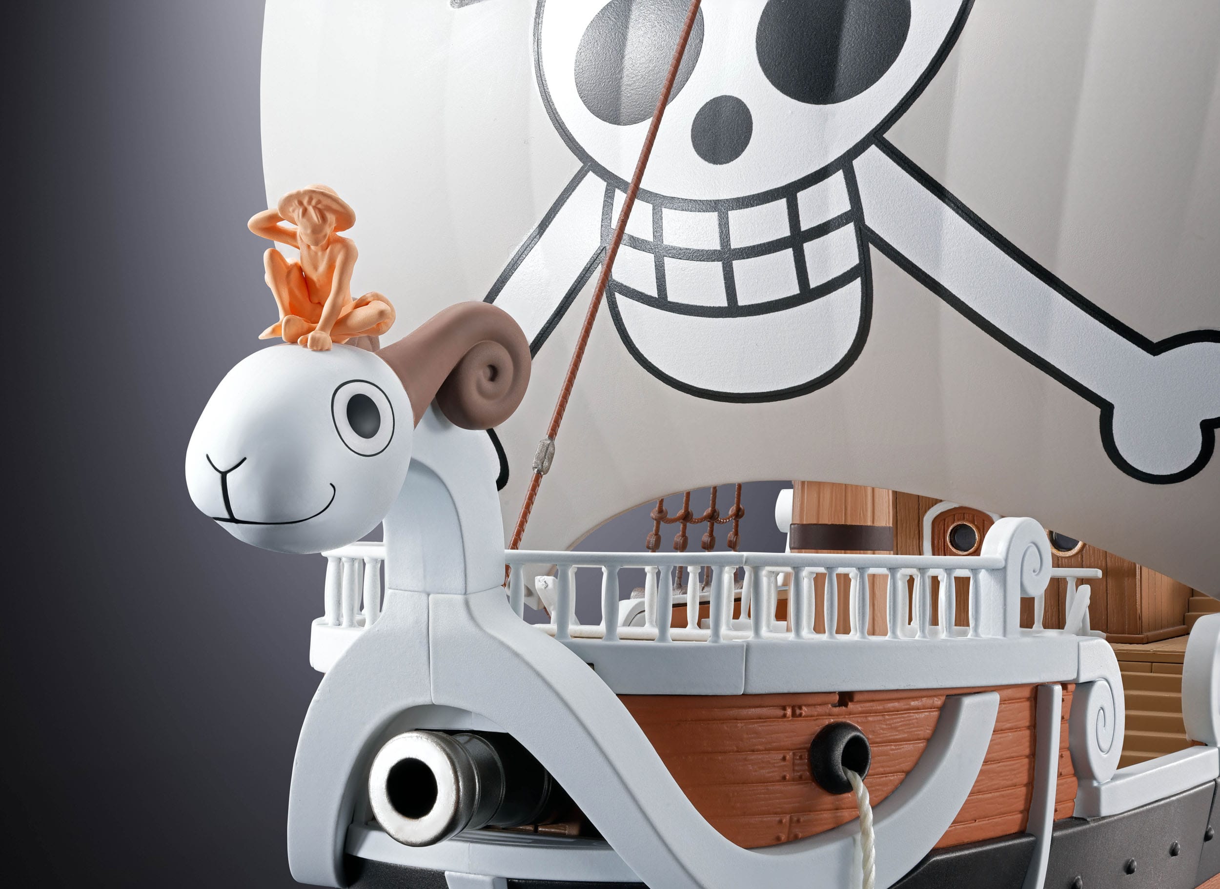 One Piece Soul of Chogokin Diecast Action Figure Going Merry 25th Anniversary Memorial Edition