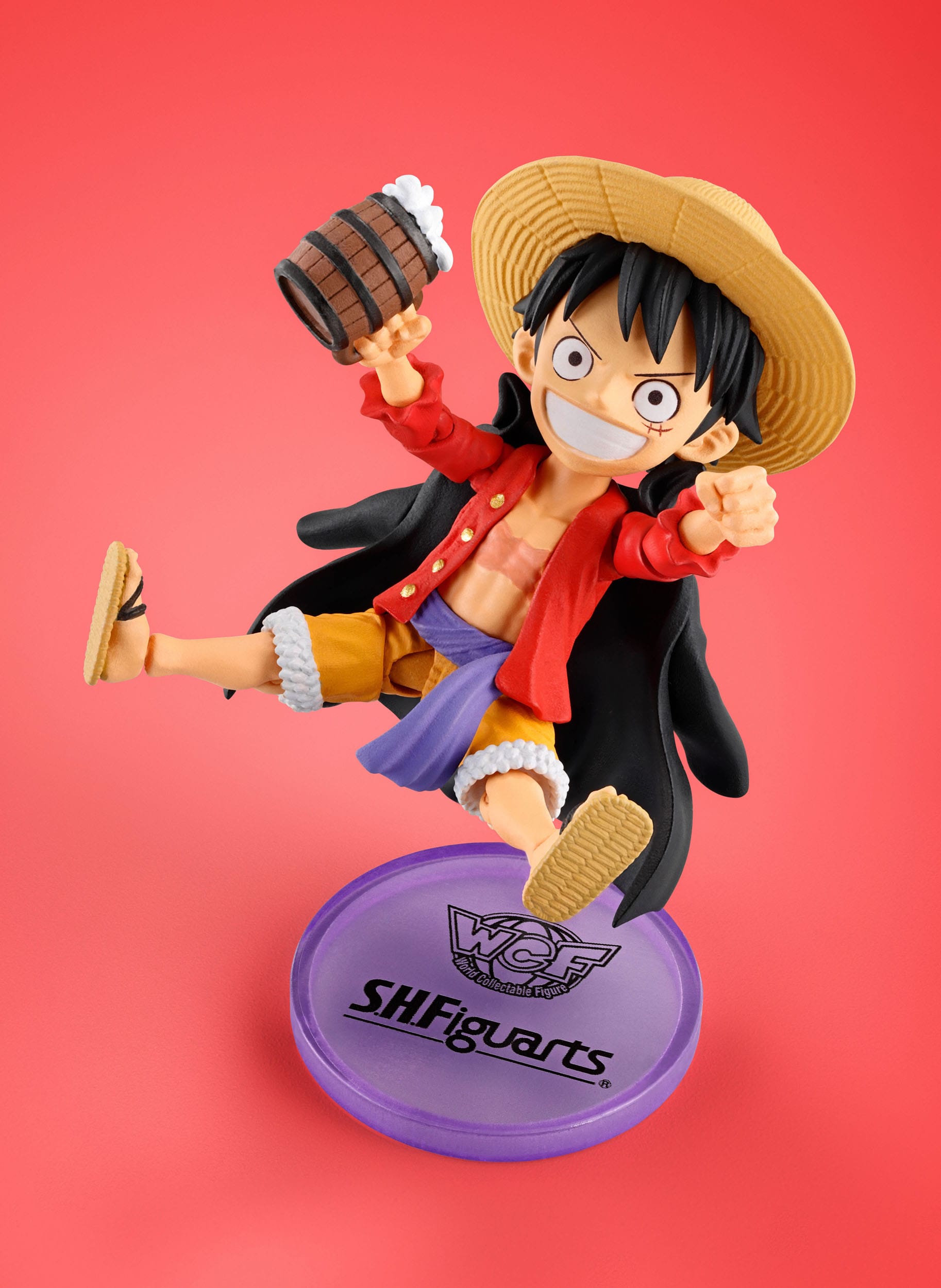 One Piece World Collactable Figures x SH Figuarts Action Figure Monkey D. Luffy