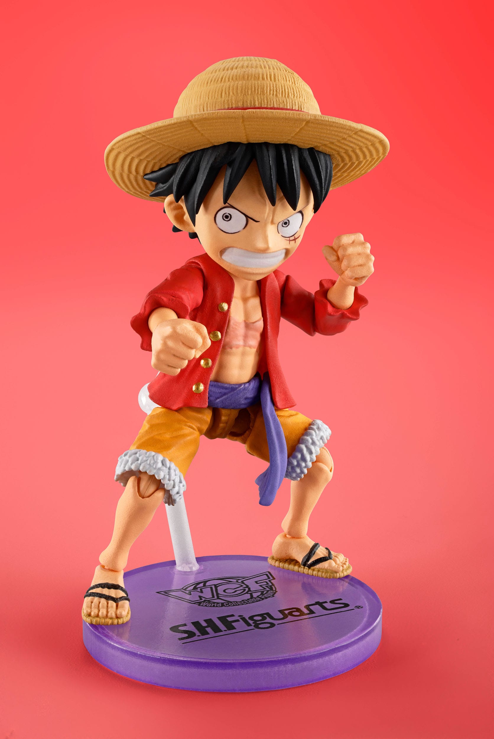 One Piece World Collactable Figures x SH Figuarts Action Figure Monkey D. Luffy
