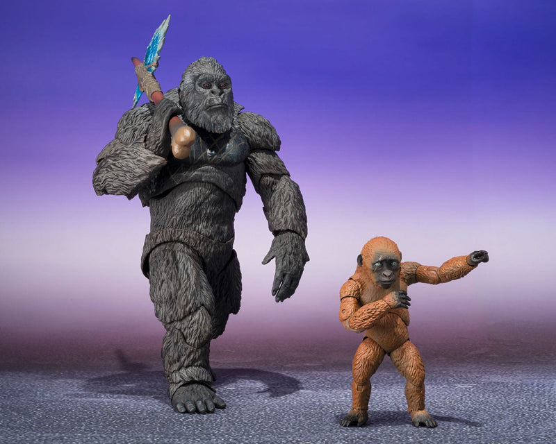 *PRE ORDER* Godzilla x Kong: The New Empire SH Monster Arts Action Figures 2-Pack Suko & Mothra (ETA APRIL)