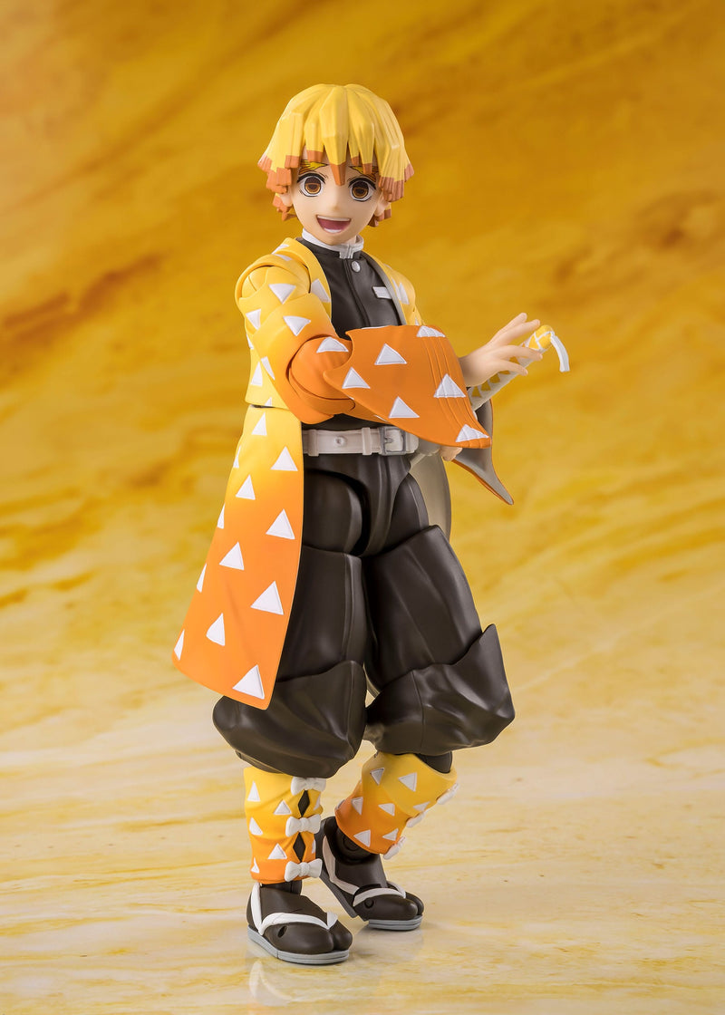 *PRE ORDER* Demon Slayer: Kimetsu no Yaiba SH Figuarts Action Figure Zenitsu Agatsuma (ETA NOVEMBER)