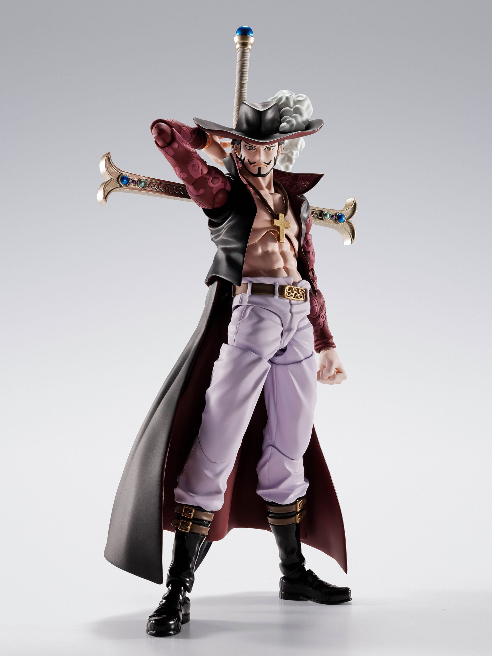 *PRE ORDER* One Piece SH Figuarts Action Figure Dracule Mihawk Hawkeye (ETA FEBRUARY)