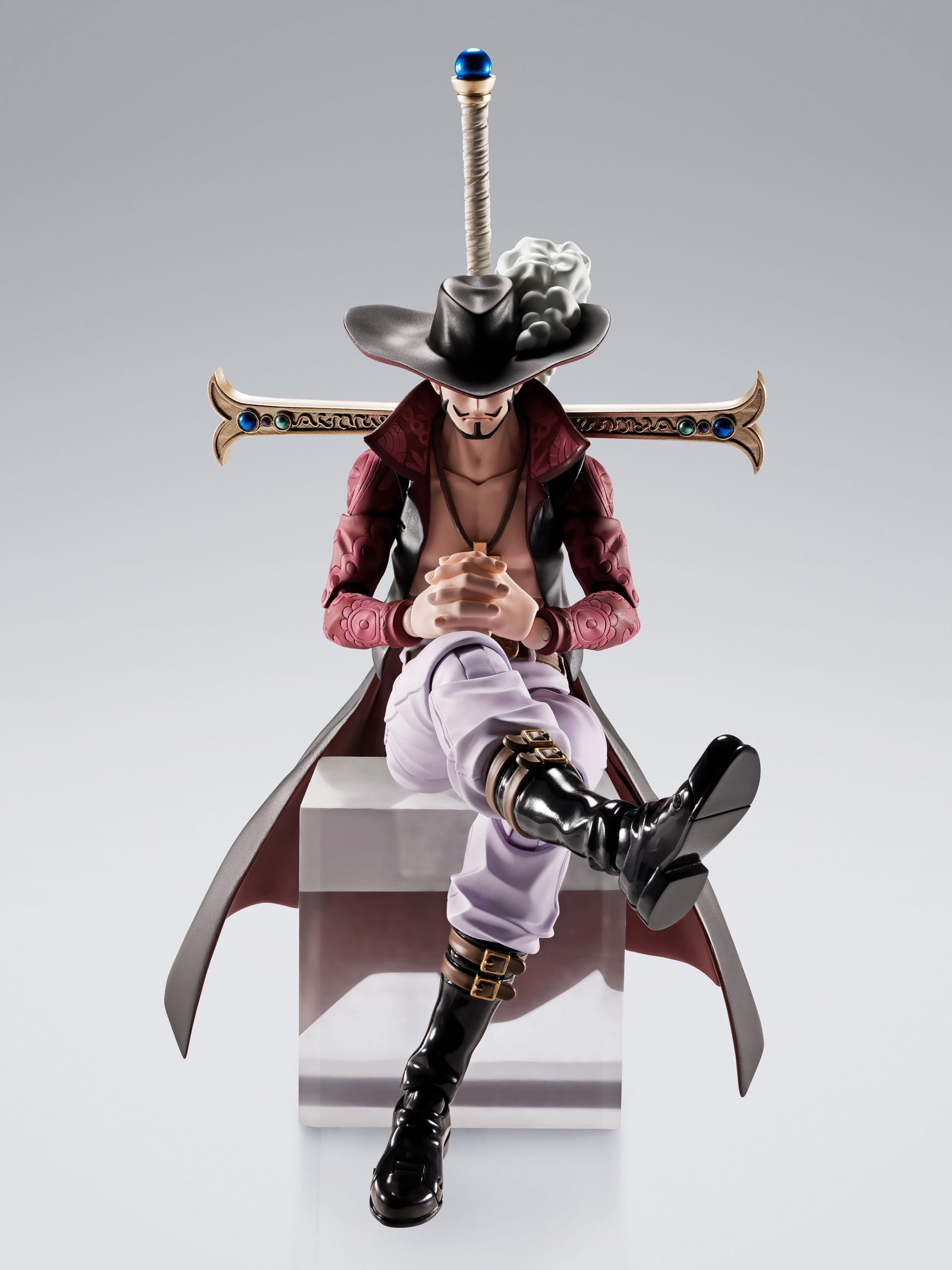 コミック・アニメ SHFiguarts Dracule Mihawk - Hawkeye One Piece SH Figuarts Action Figure Dracule Mihawk Hawkeye
