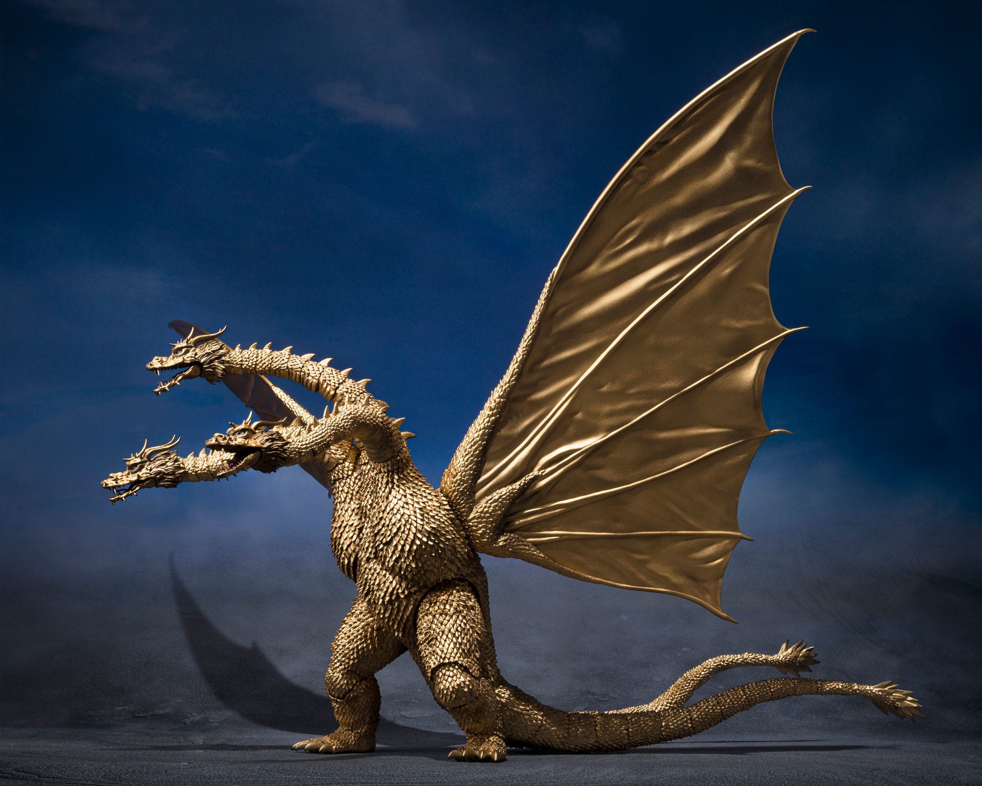 Godzilla SH Monster Arts Action Figure King Ghidora 1972 (ETA JANUARY)