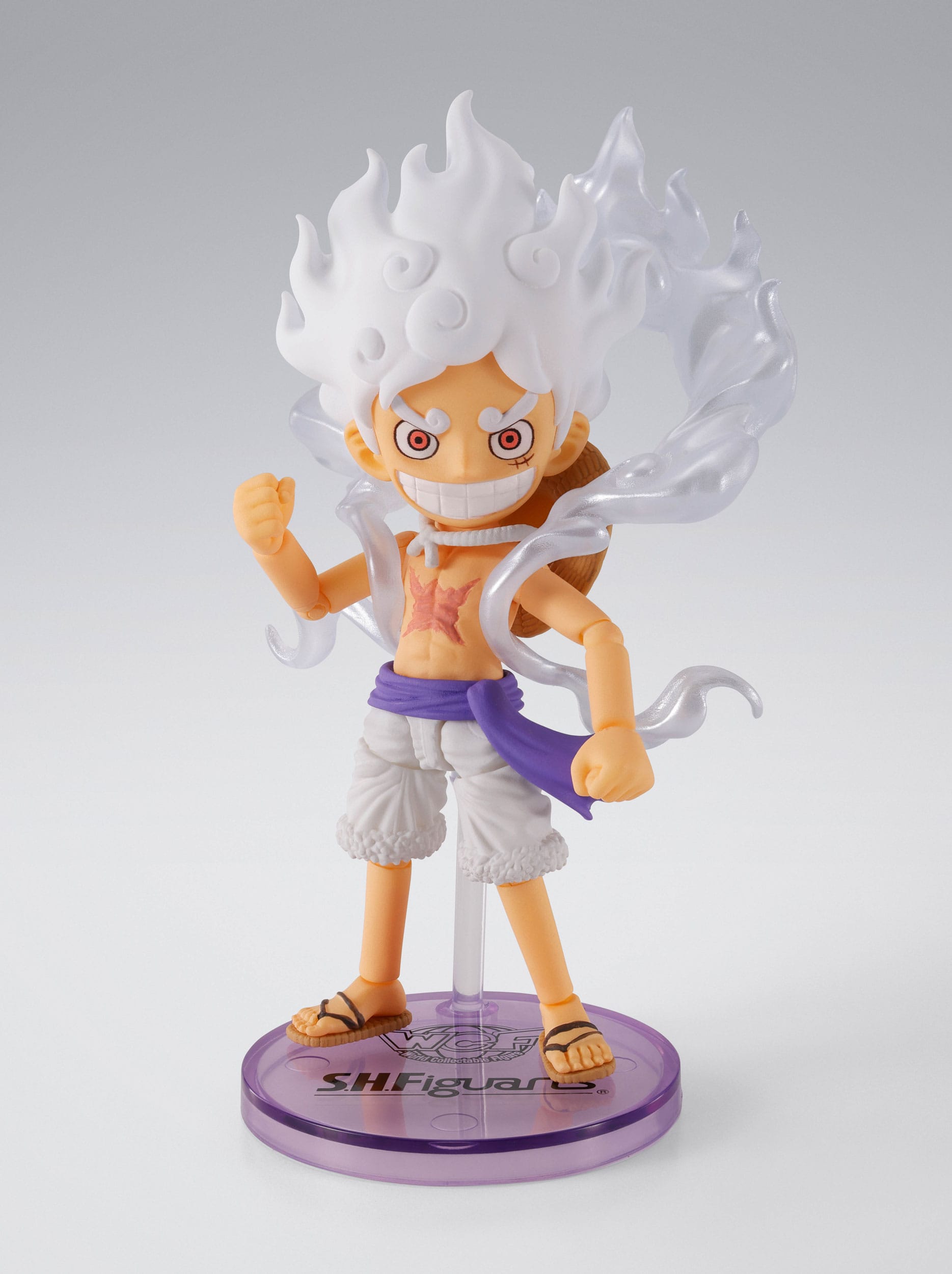 *PRE ORDER* One Piece World Collactable Figures x SH Figuarts Action Figure Monkey D. Luffy Gear 5 (ETA APRIL)