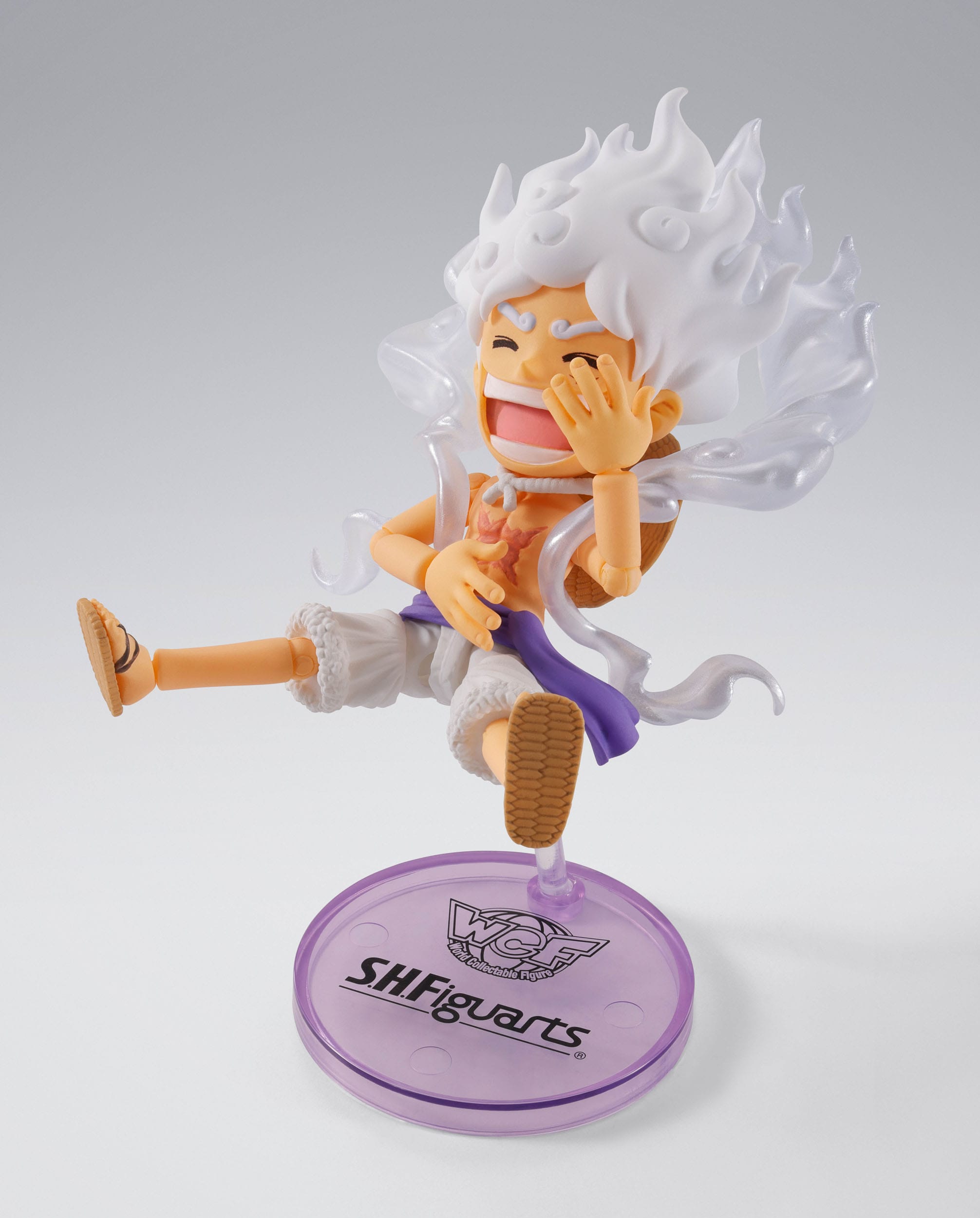 *PRE ORDER* One Piece World Collactable Figures x SH Figuarts Action Figure Monkey D. Luffy Gear 5 (ETA APRIL)