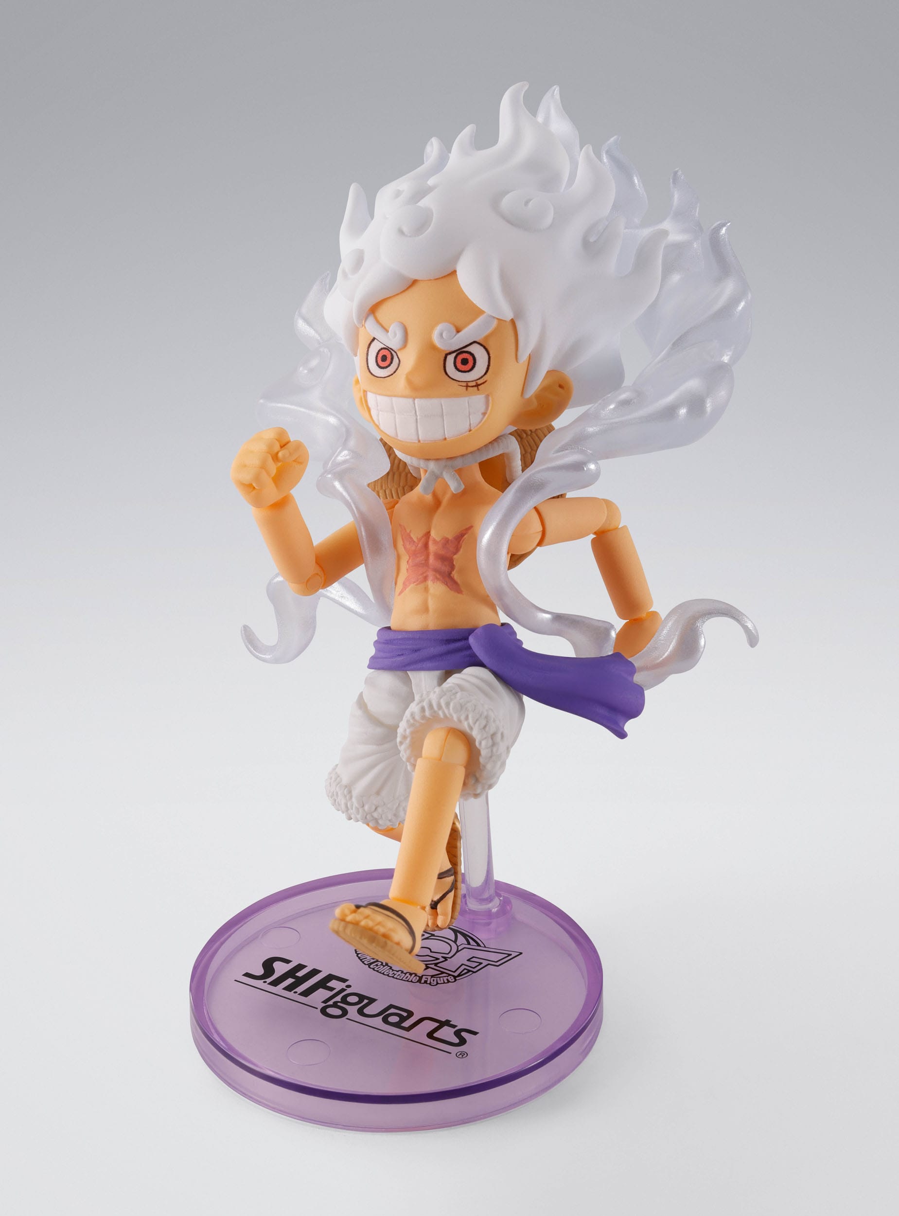 *PRE ORDER* One Piece World Collactable Figures x SH Figuarts Action Figure Monkey D. Luffy Gear 5 (ETA APRIL)