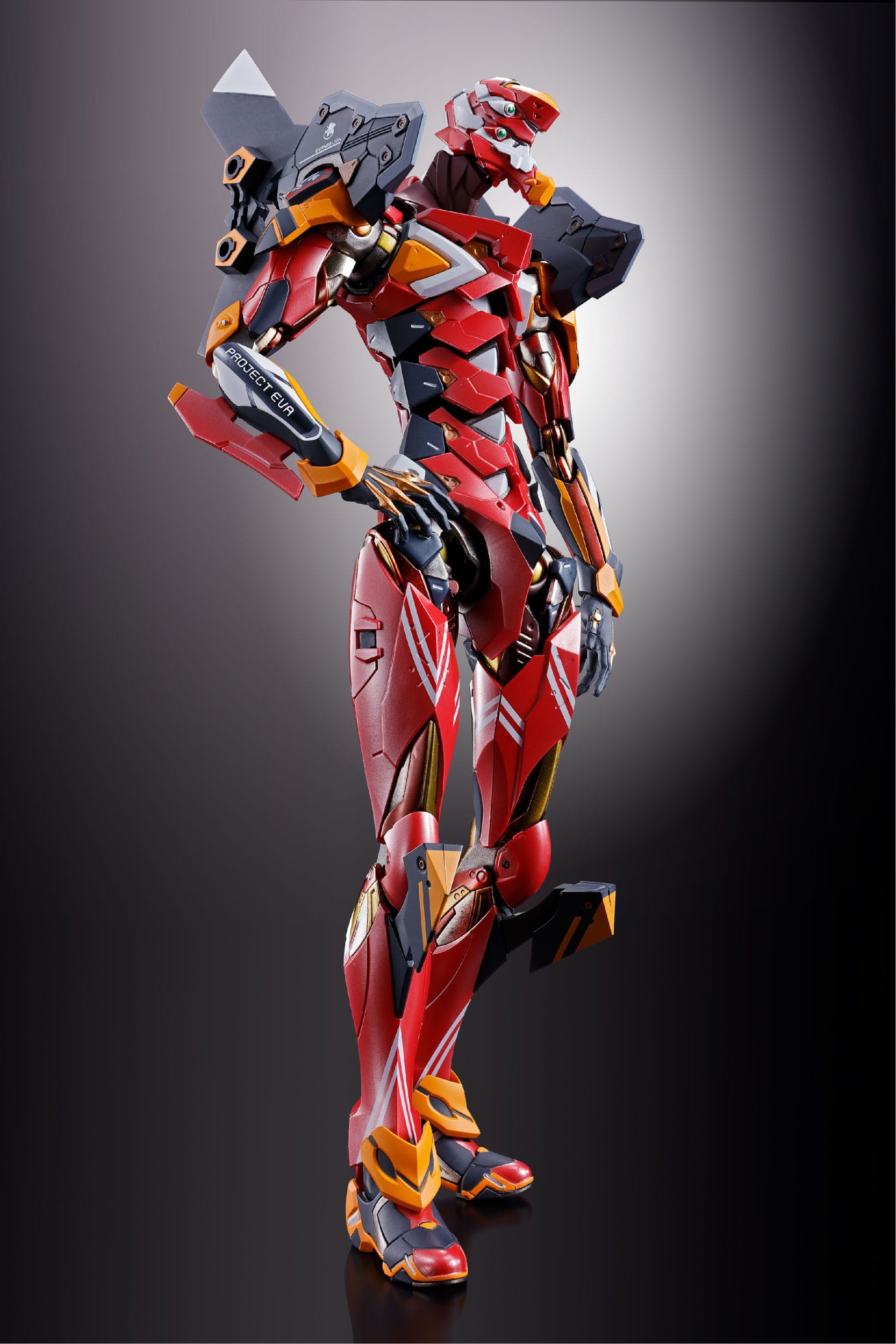 *PRE ORDER* Neon Genesis Evangelion Metal Build Action Figure Eva Production Model-02 30th with the Spear of Cassius (ETA AUGUST)