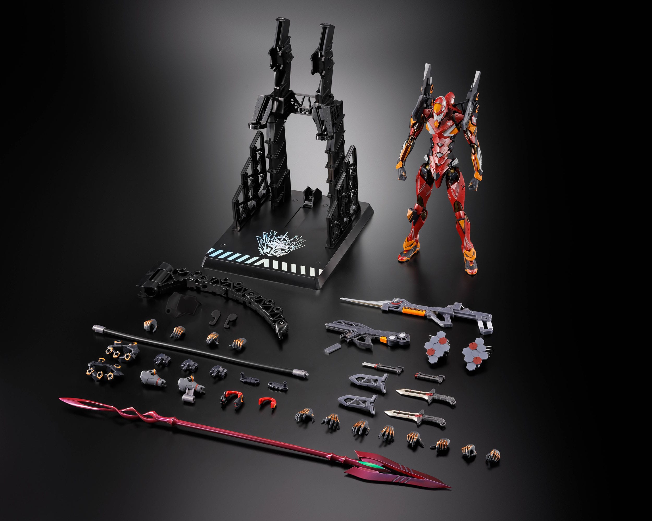 *PRE ORDER* Neon Genesis Evangelion Metal Build Action Figure Eva Production Model-02 30th with the Spear of Cassius (ETA AUGUST)