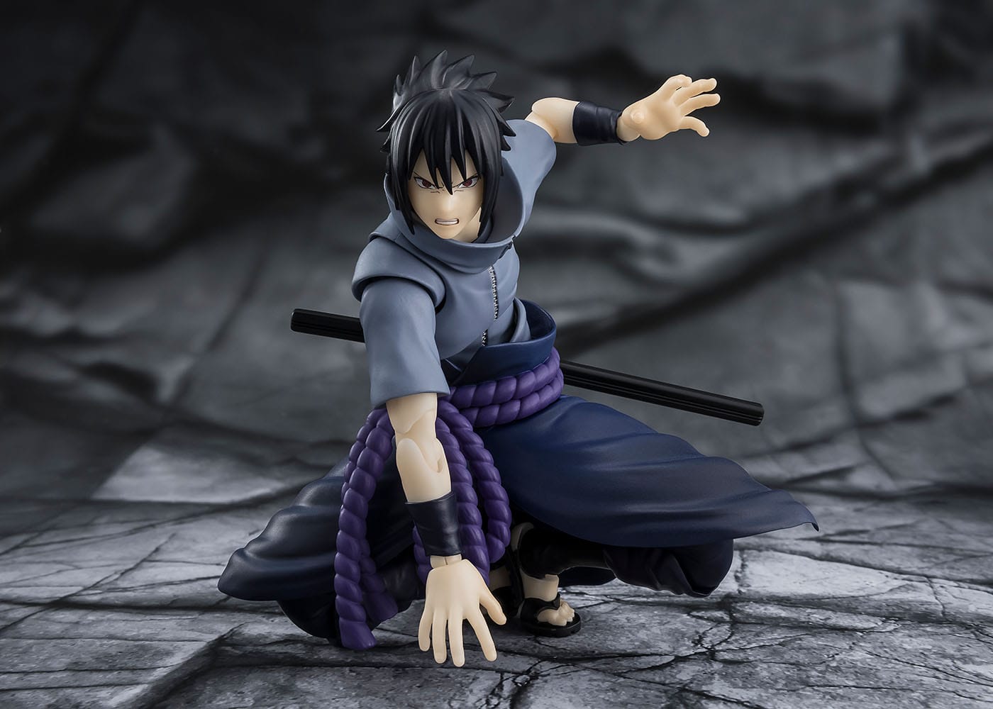 *PRE ORDER* Naruto SH Figuarts Action Figure Sasuke Uchiha Solitary Shinobi (ETA AUGUST)