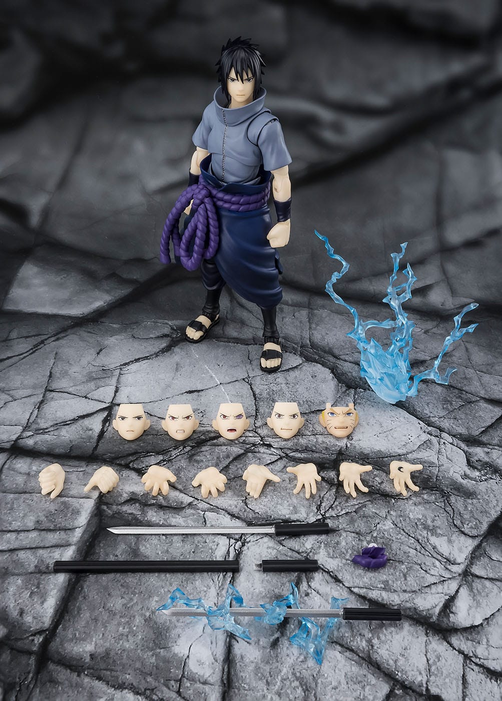 *PRE ORDER* Naruto SH Figuarts Action Figure Sasuke Uchiha Solitary Shinobi (ETA AUGUST)