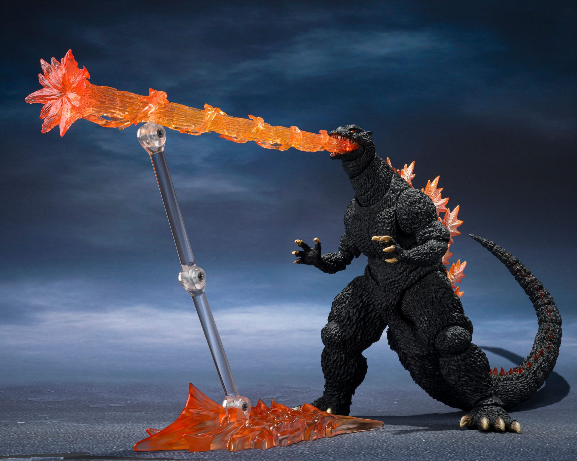 *PRE ORDER* Godzilla: Final Wars SH MonsterArts Action Figure Godzilla Heat Ray Ver. vs. New Gotengo (ETA JULY)
