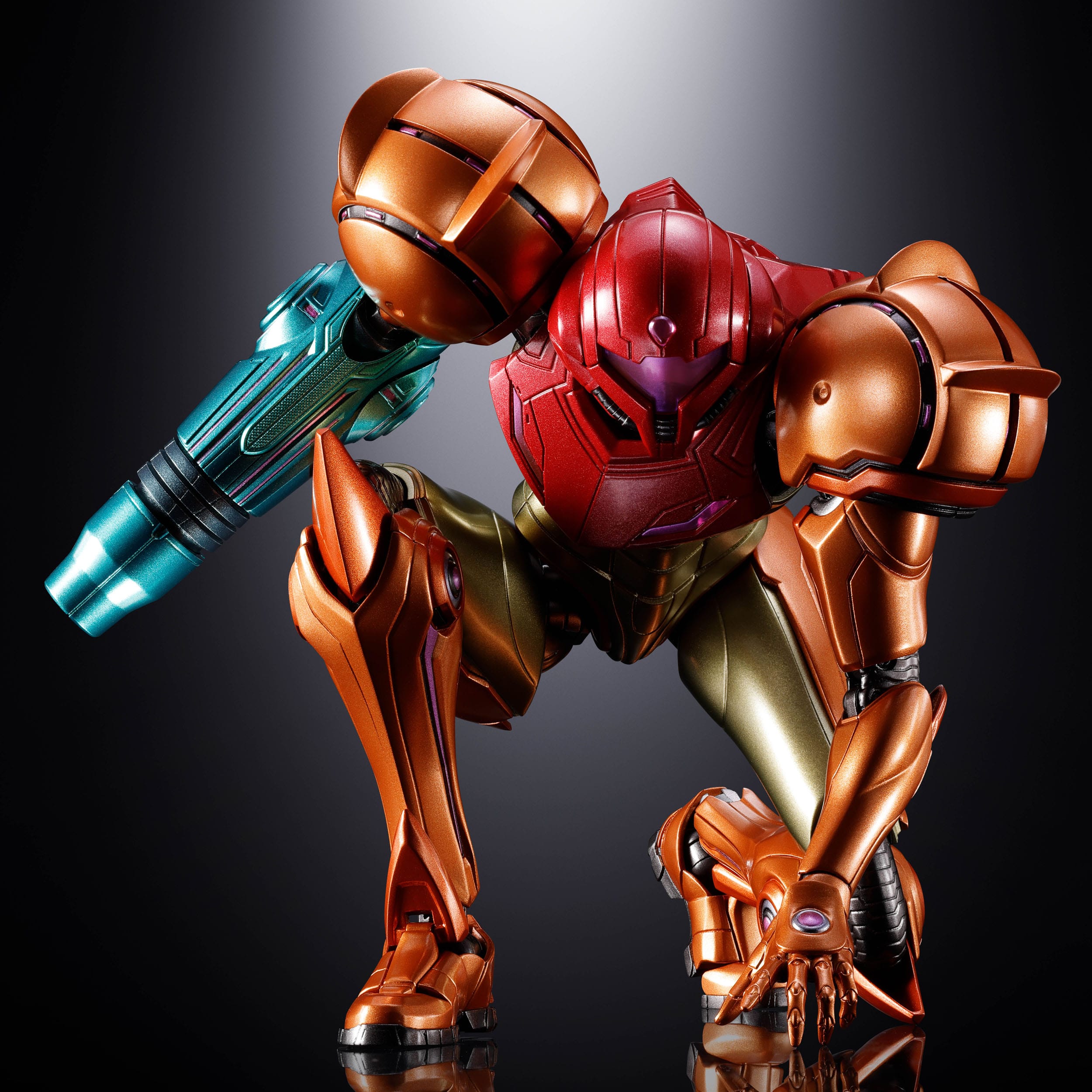 *PRE ORDER* Metroid Prime 4: Beyond CHOGOKIN Diecast Action Figure Samus Aran LED (ETA AUGUST)