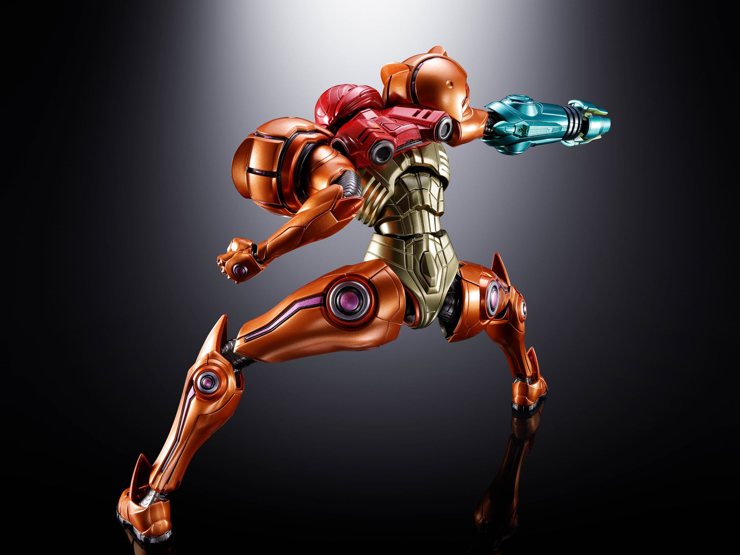 *PRE ORDER* Metroid Prime 4: Beyond CHOGOKIN Diecast Action Figure Samus Aran LED (ETA AUGUST)